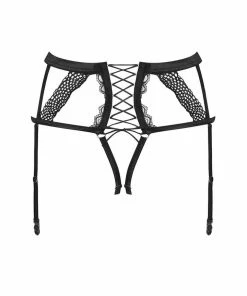 Obsessive Bravelle Crotchless Suspender Thong