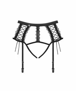 Obsessive Bravelle Crotchless Suspender Thong