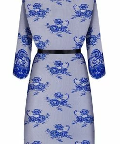 Obsessive Cobaltess Robe Other Lingerie