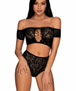 Obsessive Inessita Knitted Top & Brief