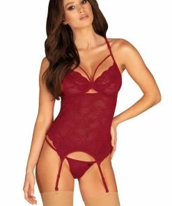 Obsessive Underwired Bras Ivetta Corset & Thong