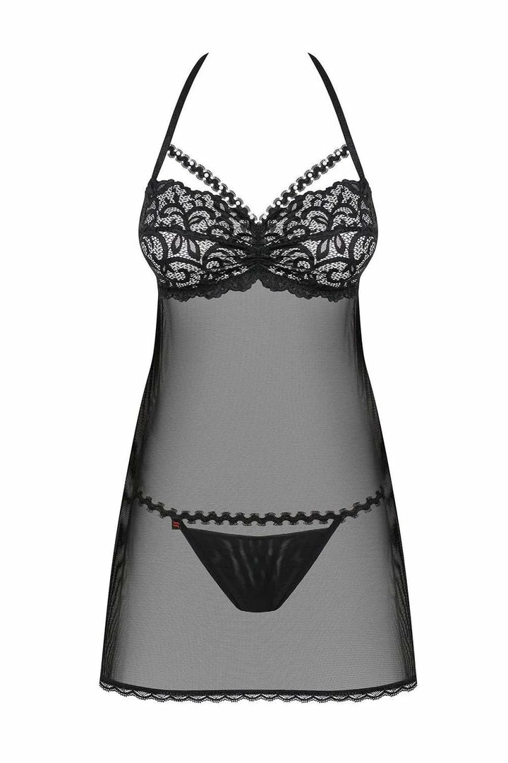 Obsessive Joylace Babydoll & Thong Other Lingerie 2 Obsessive Joylace Babydoll & Thong Other Lingerie