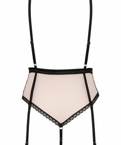 Obsessive Other Lingerie Lilines Thong Bodysuit With Suspenders