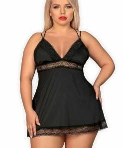 Obsessive Lolitte Babydoll & Thong (Size XXL: UK 16)
