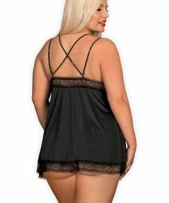 Obsessive Lolitte Babydoll & Thong (Size XXL: UK 16)
