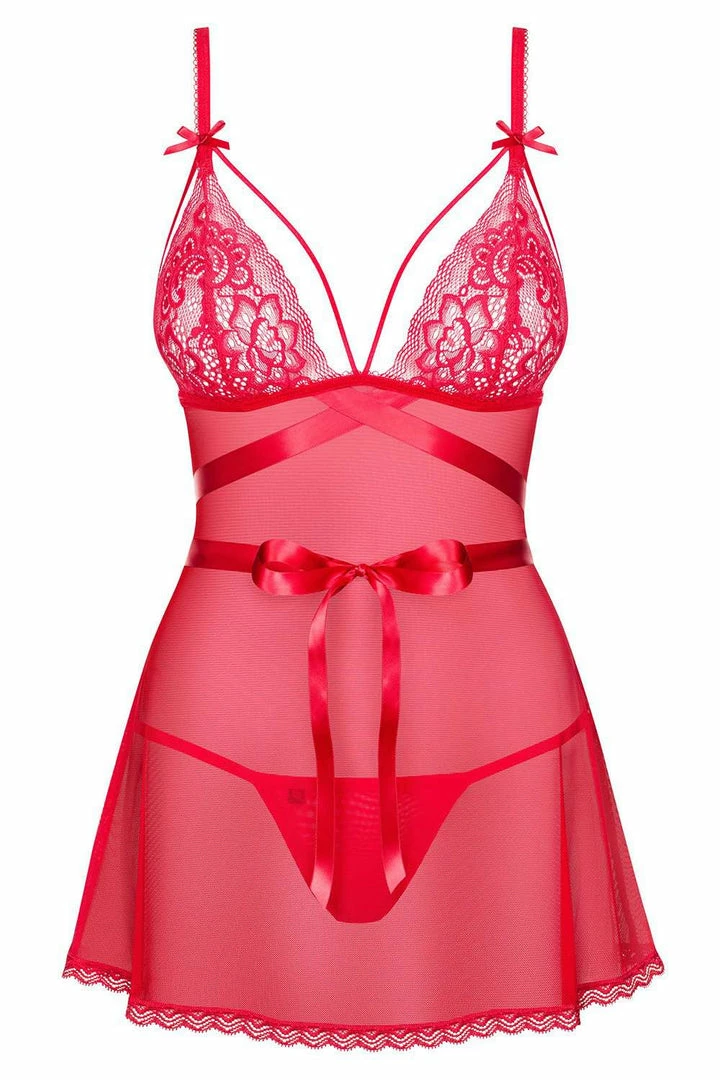 Obsessive Lovlea Babydoll & Thong (Size L/XL: UK 12-14) Other Lingerie 2 Obsessive Lovlea Babydoll & Thong (Size L/XL: UK 12-14) Other Lingerie