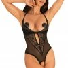 Obsessive Mauress Open Bodysuit
