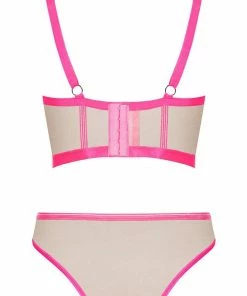 Obsessive Nudelia Bra & Brief Wireless Bras
