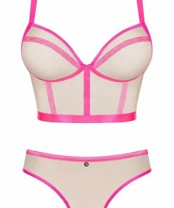 Obsessive Nudelia Bra & Brief Wireless Bras