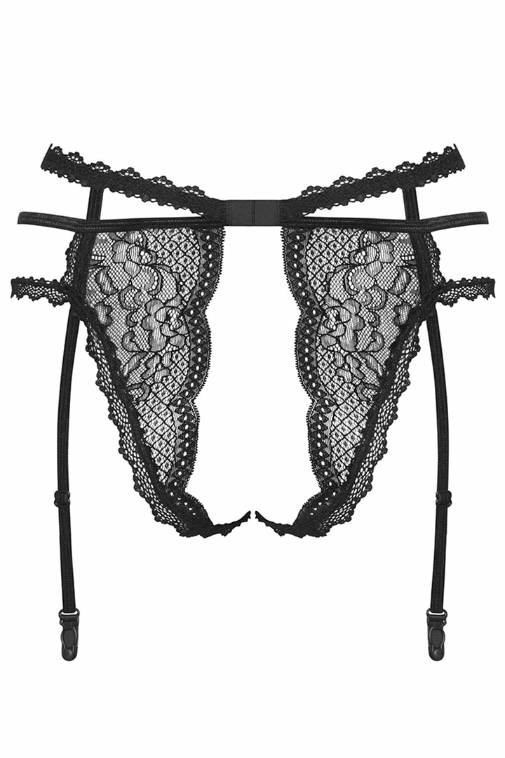Obsessive Pearlove Crotchless Suspender Brief 5 Obsessive Pearlove Crotchless Suspender Brief
