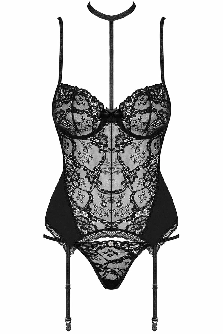 Obsessive Raquelia Corset & Thong Underwired Bras 2 Obsessive Raquelia Corset & Thong Underwired Bras
