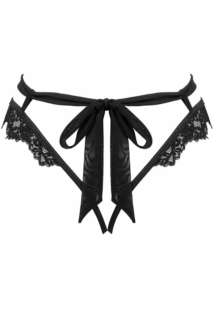Obsessive Knickers Setilla Crotchless Thong 5 Obsessive Knickers Setilla Crotchless Thong