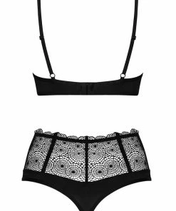 Obsessive Sharlotte Underwired Bra & High Waist Thong Other Lingerie