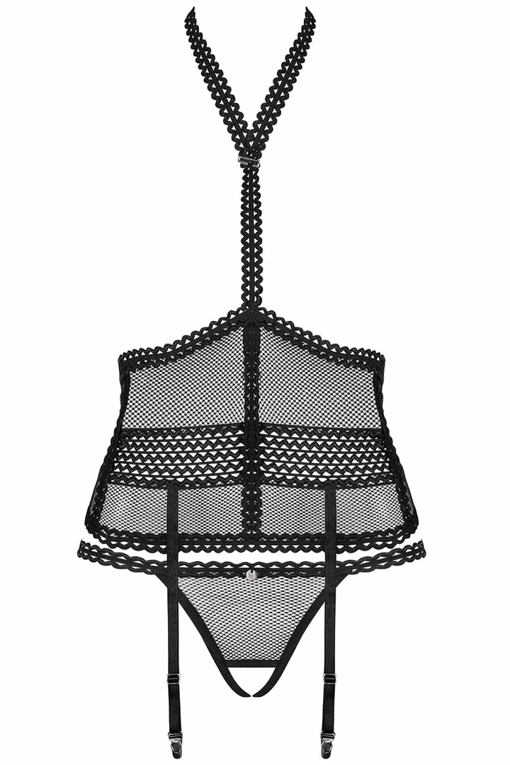 Obsessive Strapelie Harness & Crotchless Thong 2 Obsessive Strapelie Harness & Crotchless Thong