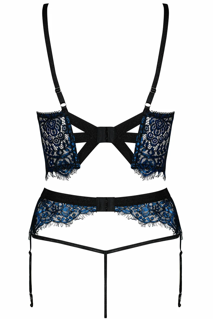 Obsessive Underwired Bras Yassmyne Bra, Thong & Suspender 5 Obsessive Underwired Bras Yassmyne Bra, Thong & Suspender