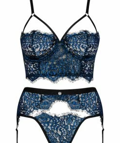 Obsessive Underwired Bras Yassmyne Bra, Thong & Suspender