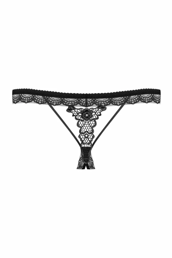 Obsessive 865 Crotchless Thong (Size L/XL: UK 12-14) 4 Obsessive 865 Crotchless Thong (Size L/XL: UK 12-14)