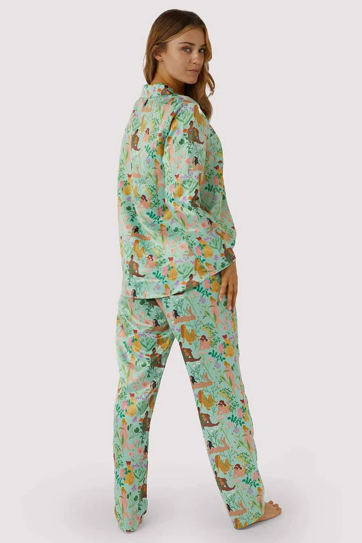 Playful Promises Bodil Jane Nudes & Flowers Long Pyjama Shirt Other Lingerie 4 Playful Promises Bodil Jane Nudes & Flowers Long Pyjama Shirt Other Lingerie