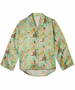 Playful Promises Bodil Jane Nudes & Flowers Long Pyjama Shirt Other Lingerie