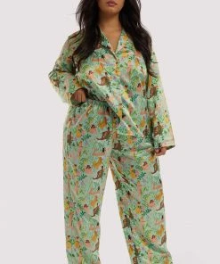 Playful Promises Bodil Jane Nudes & Flowers Pyjama Pants Other Lingerie