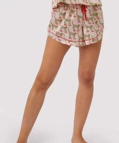 Playful Promises Bouffants Cheetah Pyjama Shorts Other Lingerie