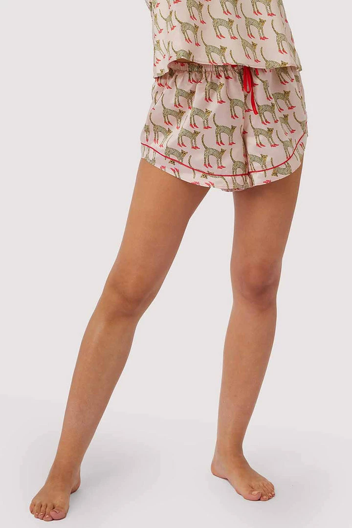 Playful Promises Bouffants Cheetah Pyjama Shorts Other Lingerie 1 Playful Promises Bouffants Cheetah Pyjama Shorts Other Lingerie