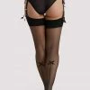 Playful Promises Other Lingerie Bow Back Seamed Stockings