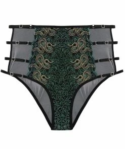 Playful Promises Knickers Dakota Snake High Waist Brief