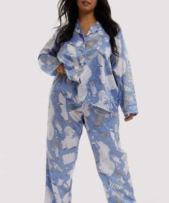 Playful Promises Logan Spector Statues Long Pyjama Shirt