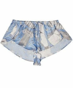 Playful Promises Other Lingerie Logan Spector Statues Satin Pyjama Shorts