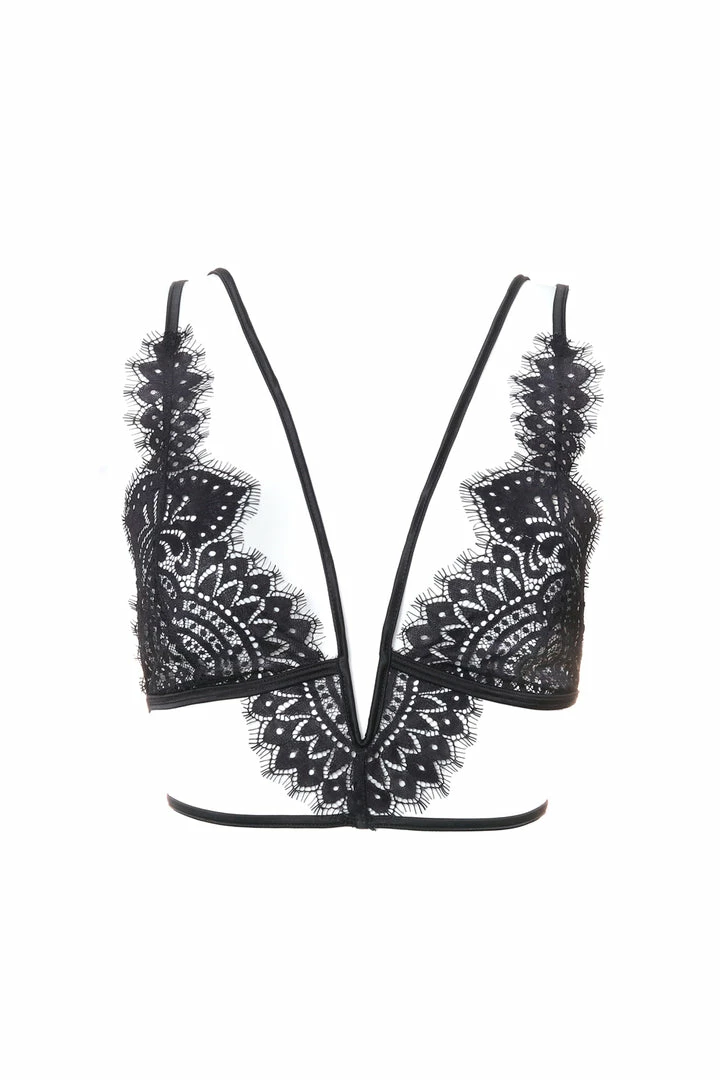 Prelude Bras The Black Swan Triangle Bra 2 Prelude Bras The Black Swan Triangle Bra