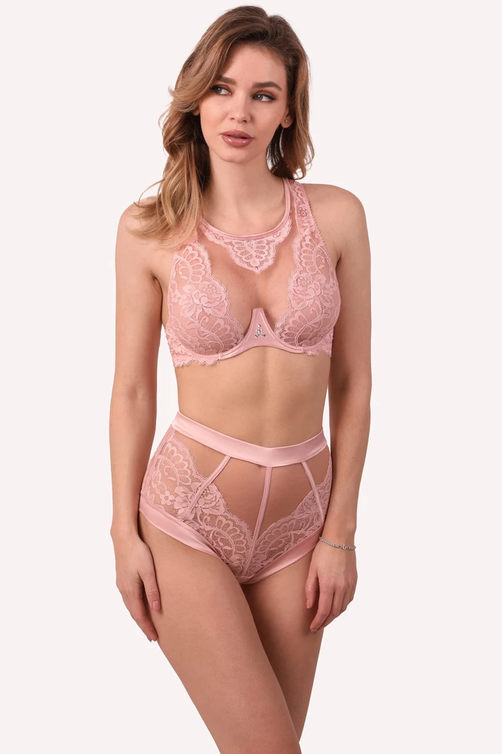 Prelude Marlene High Waisted Brazilian Knickers 3 Prelude Marlene High Waisted Brazilian Knickers