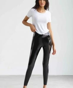 Commando Other Lingerie Faux Patent Leggings