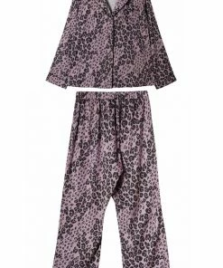 Wolf & Whistle Kaylee Animal Print Pyjama Set Other Lingerie